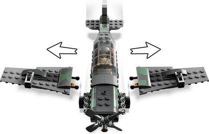 LEGO Indiana Jones - Fighter Plane Chase - Set 77012