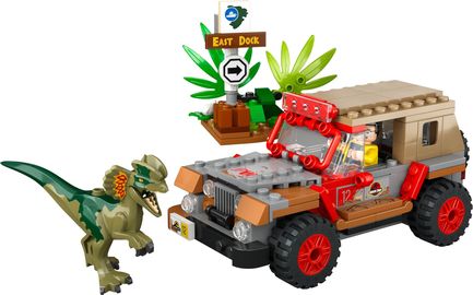 LEGO Jurassic World - Hinterhalt des Dilophosaurus - Set 76958