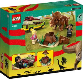 LEGO Jurassic World - Triceratops-Forschung - Set 76959