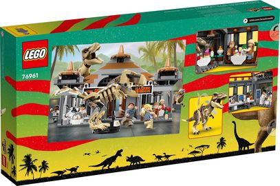 LEGO Jurassic World - Visitor Centre: T. rex & Raptor Attack - Set 76961