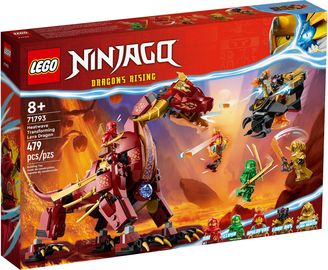 LEGO Ninjago - Heatwave Transforming Lava Dragon - Set 71793