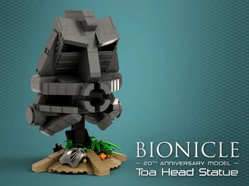 BIONICLE: Toa Head Statue