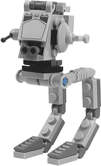 AT-ST and Endor (9679)