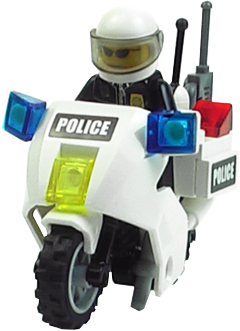 Police Motorcycle (7235)