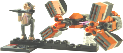 Sebulba's Podracer & Tatooine (9675)