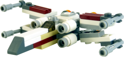 X-wing Starfighter & Yavin 4 (9677)